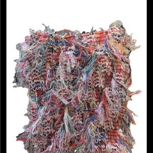 Micas S Skirt Pink Ruffle Club Date Night Dinner S Rose Sexy Hot S Skirt